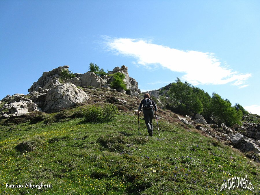 12-Dal Passo Venerle verso la cima.JPG